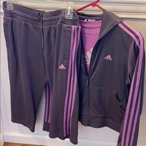 Bundle of Adidas athletic wear